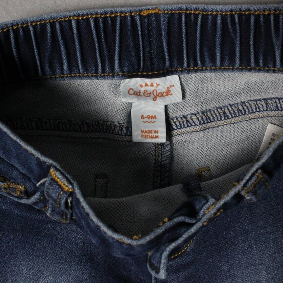 Cat & Jack Baby 2-Piece Set Bear Pullover & Jeans Outfit 6–9 Months - Picture 9 of 10